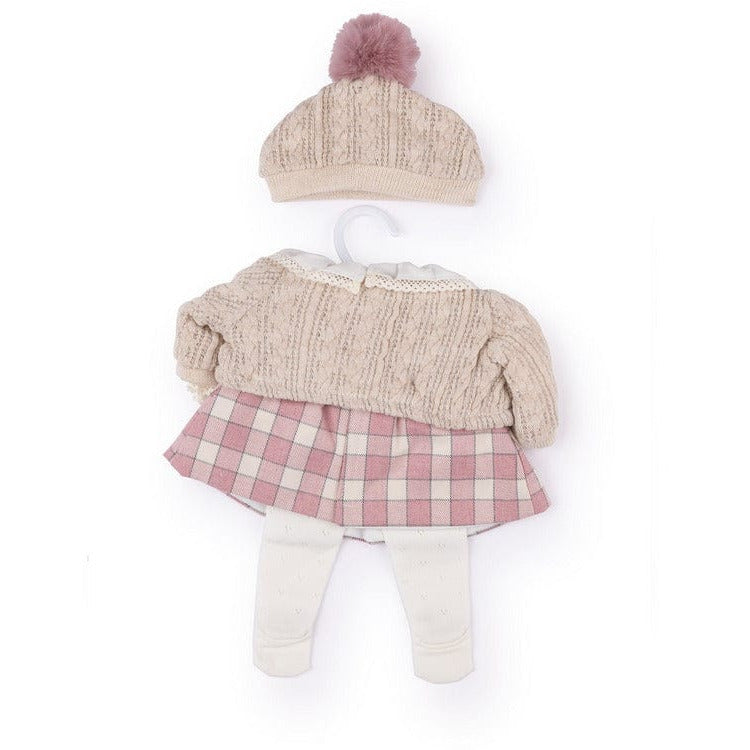 FAO Schwarz Baby Doll Adoption FAO Baby Doll Adoption Deluxe Dress - Pink Plaid