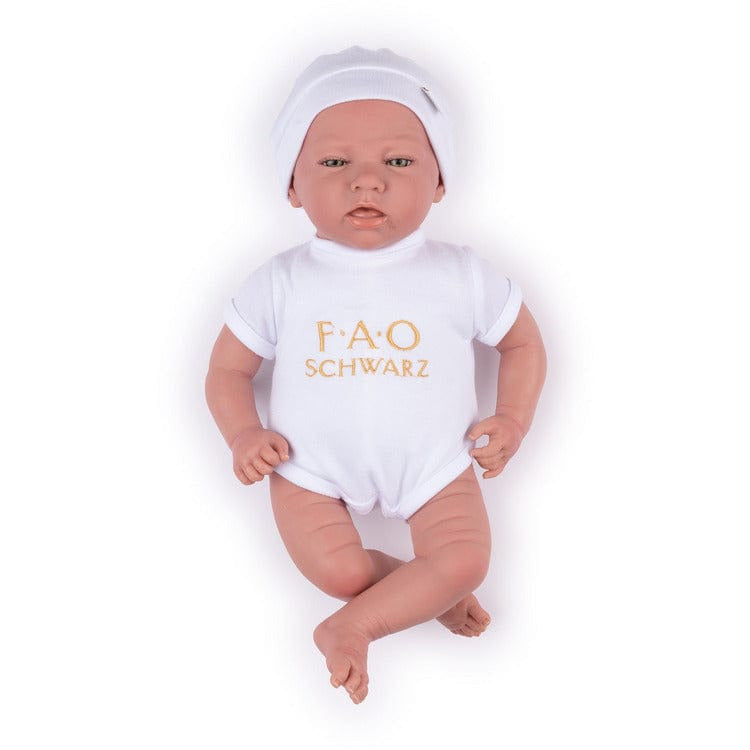 FAO Schwarz Baby Doll Adoption FAO Baby Doll Adoption Doll - Fair Skin with Green Eyes