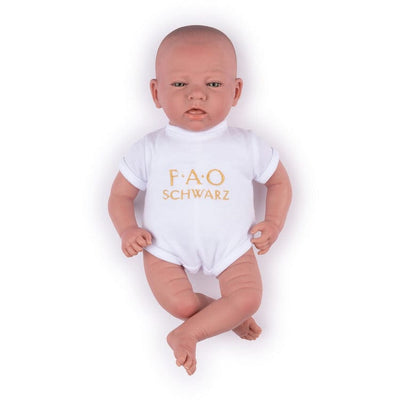 FAO Schwarz Baby Doll Adoption FAO Baby Doll Adoption Doll - Fair Skin with Green Eyes