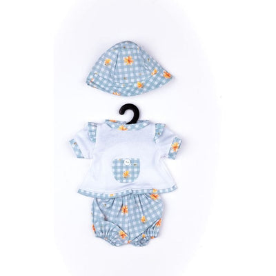 FAO Schwarz Baby Doll Adoption FAO Baby Doll Adoption Outfit - Blue Flowers