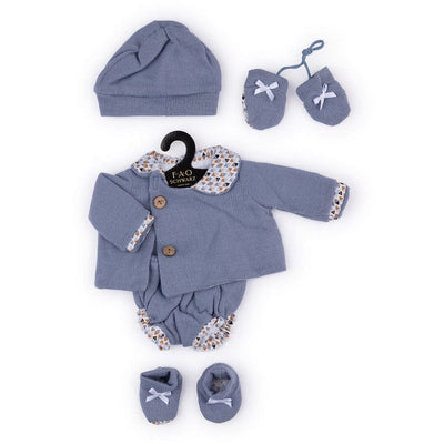 FAO Schwarz Baby Doll Adoption FAO Baby Doll Adoption Outfit - Dark Blue
