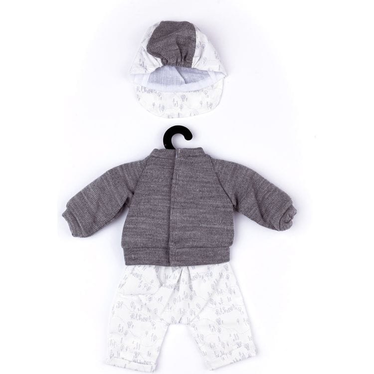 FAO Schwarz Baby Doll Adoption FAO Baby Doll Adoption Outfit - Grey Bear Sweater