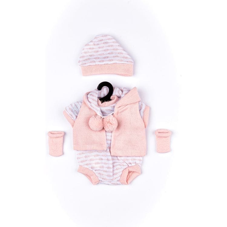 FAO Schwarz Baby Doll Adoption FAO Baby Doll Adoption Outfit - Pink with Mittens