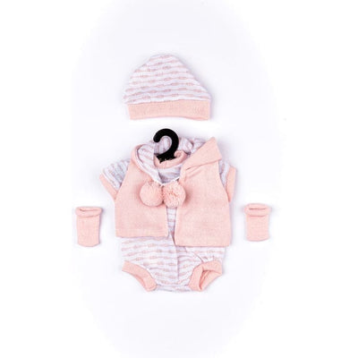 FAO Schwarz Baby Doll Adoption FAO Baby Doll Adoption Outfit - Pink with Mittens