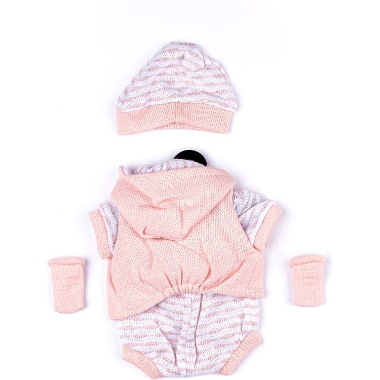 FAO Schwarz Baby Doll Adoption FAO Baby Doll Adoption Outfit - Pink with Mittens