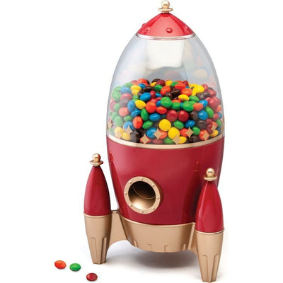 FAO Schwarz Candy/Food Rocket-Shaped Automatic Candy Dispenser