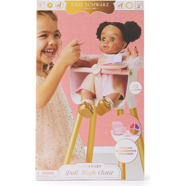 FAO Schwarz Dolls Baby Doll High Chair