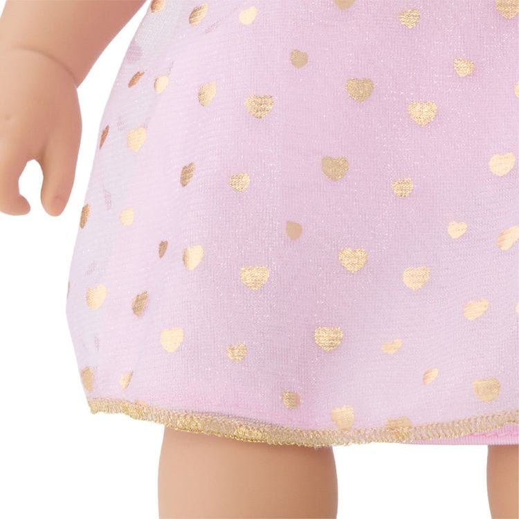 FAO Schwarz Dolls Cuddle Baby Doll 14-Inches - Brown Hair