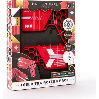 FAO Schwarz Electronics Laser Tag Action Pack - 2-Player Battle Set