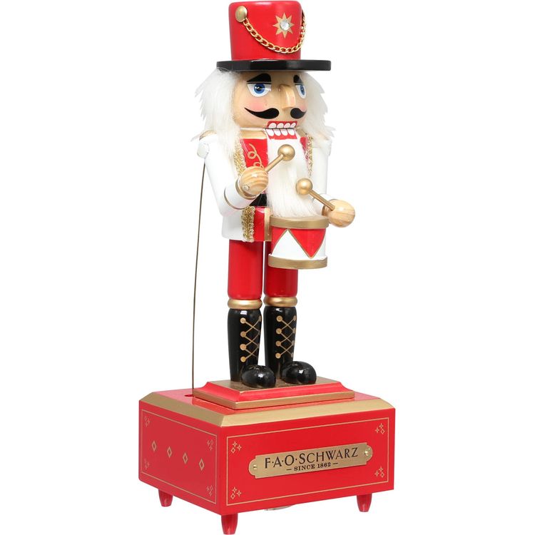 日本未発売！！　FAO シュワルツのクリスマスセット 12 Inch Musical Wooden Nutcracker Prince
