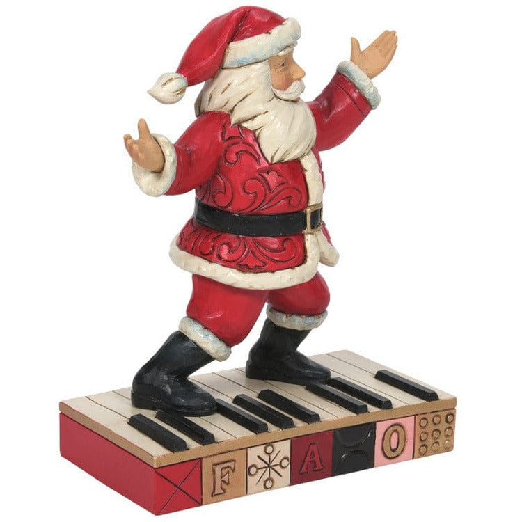 FAO Schwarz Holiday Santa on Keyboard