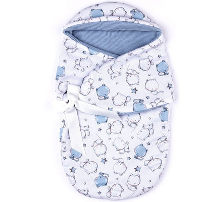 FAO Schwarz My FAO Doll My FAO Doll Swaddle - Blue with Cats