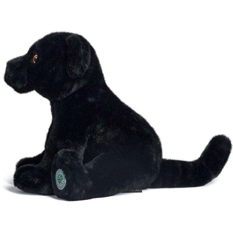 FAO Schwarz Plush 10" Planet Love Recycled Bottle Toy Plush Black Panther
