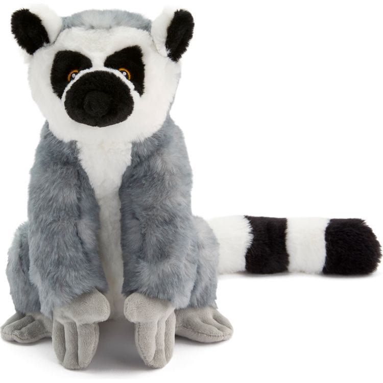 FAO Schwarz Plush 11" Planet Love Recycled Bottle Toy Plush Lemur