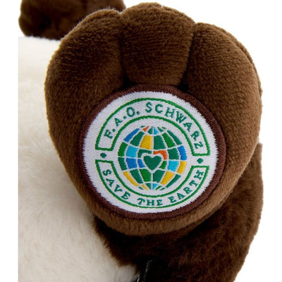 FAO Schwarz Plush 11" Planet Love Recycled Bottle Toy Plush River Otter