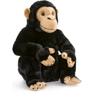 FAO Schwarz Plush 12" Adopt A Wild Pal Endangered Chimpanzee Plush
