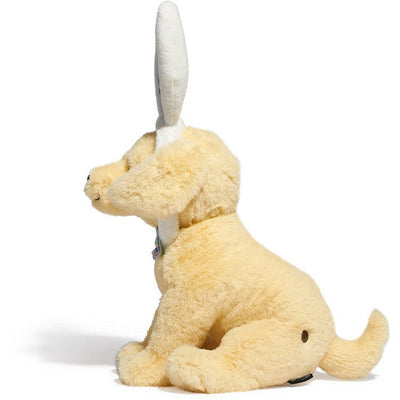 FAO Schwarz Plush 12" Cheers 4 Ears Toy Plush Labrador with Wearable Bunny Ears