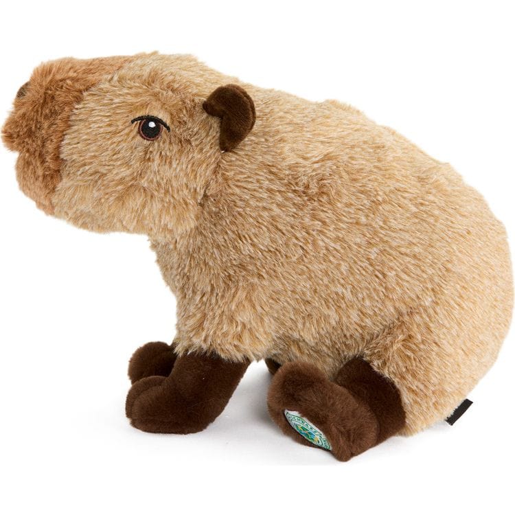 FAO Schwarz Plush 12" Planet Love Recycled Bottle Toy Plush Capybara