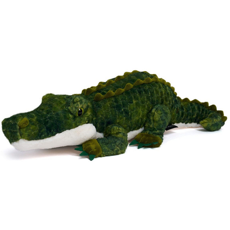 FAO Schwarz Plush 15" Adopt A Wild Pal Endangered Toy Plush Alligator