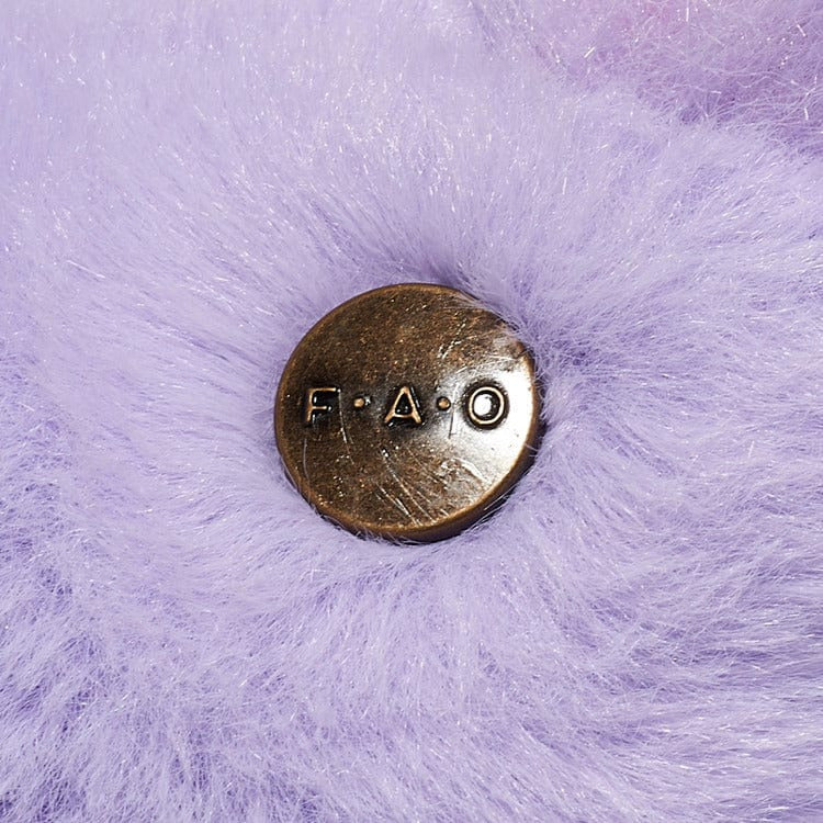 FAO Schwarz Plush 6" Sparklers Toy Plush Baby Unicorn - Lavender Gold