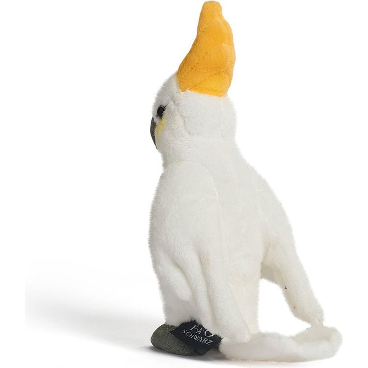 FAO Schwarz Plush 6" Toy Plush Cockatoo - White