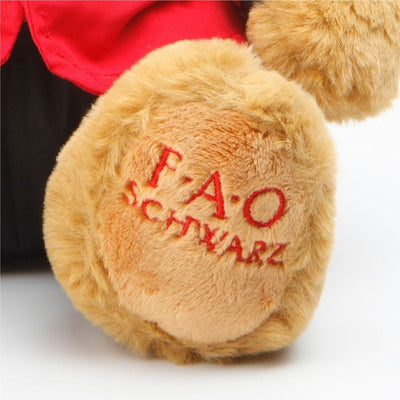 FAO Schwarz Plush 7" Plush Bear Soldier in a Bag