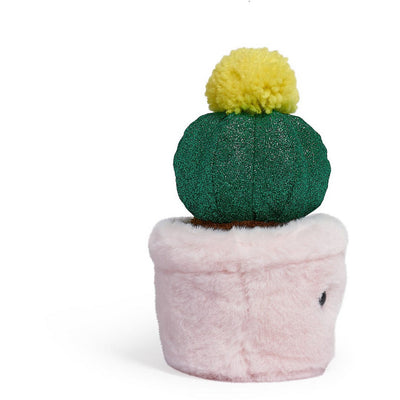 FAO Schwarz Plush 7" Sparklers Toy Plush Plant Golden Ball Cactus