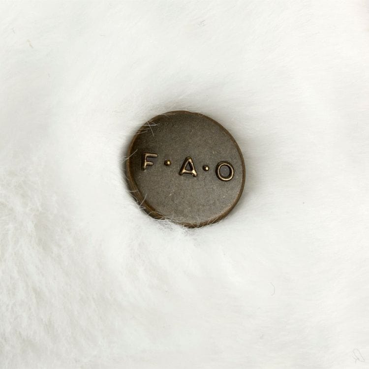 FAO Schwarz Plush 9" Sparklers Bunny Plush - White