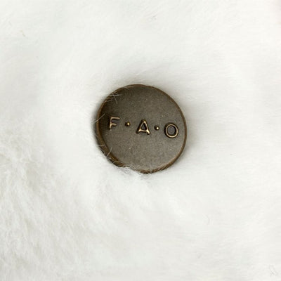 FAO Schwarz Plush 9" Sparklers Bunny Plush - White