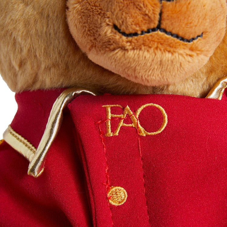 FAO+Schwarz+Toy+Plush+Anniversary+Bear+12inch+With+Soldier+Uniform for sale  online
