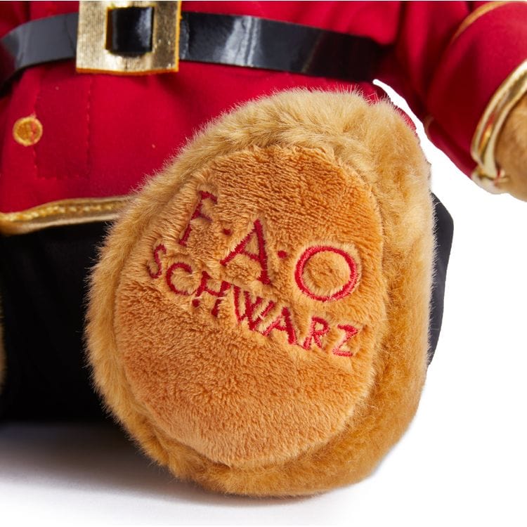 FAO Schwarz Plush Fallon Favorites 16" Toy Soldier Plush Bear