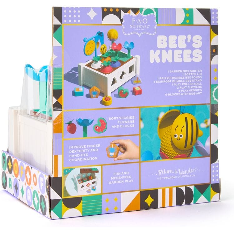FAO Schwarz Preschool Bumble Bee Garden Sort & Match Set