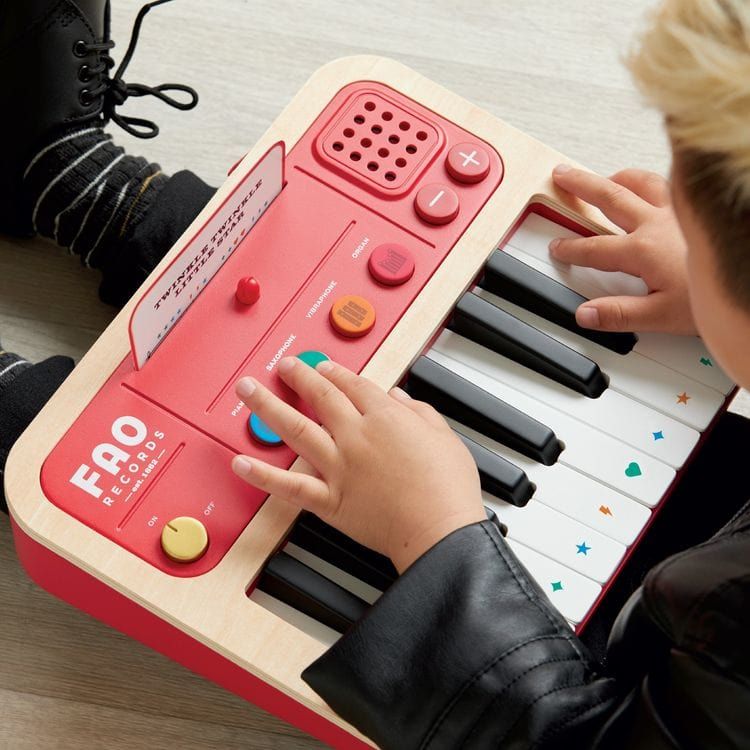 FAO Schwarz Preschool Stage Stars Portable Piano and Synthesizer
