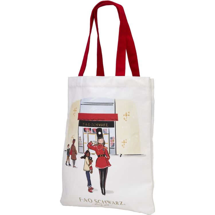 FAO Schwarz Souvenirs FAO Schwarz Canvas Tote Bag