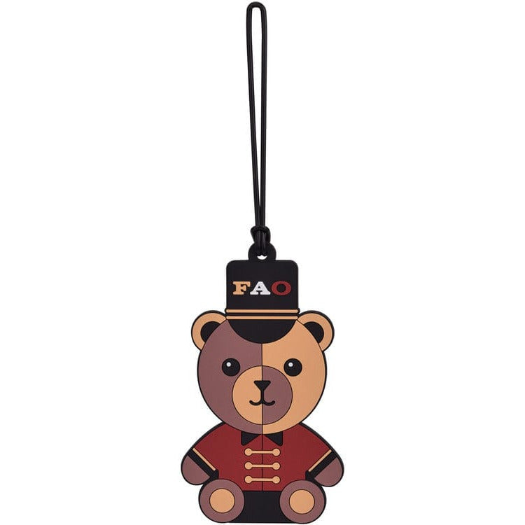 FAO Schwarz Souvenirs FAO Schwarz Teddy Bear Luggage Tag