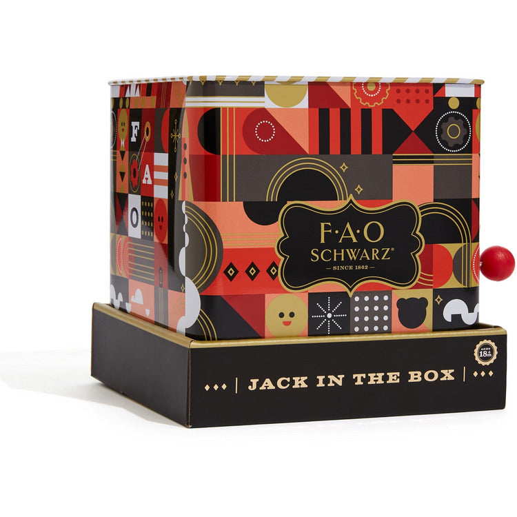 FAO Schwarz Souvenirs Teddy Bear Jack in the Box