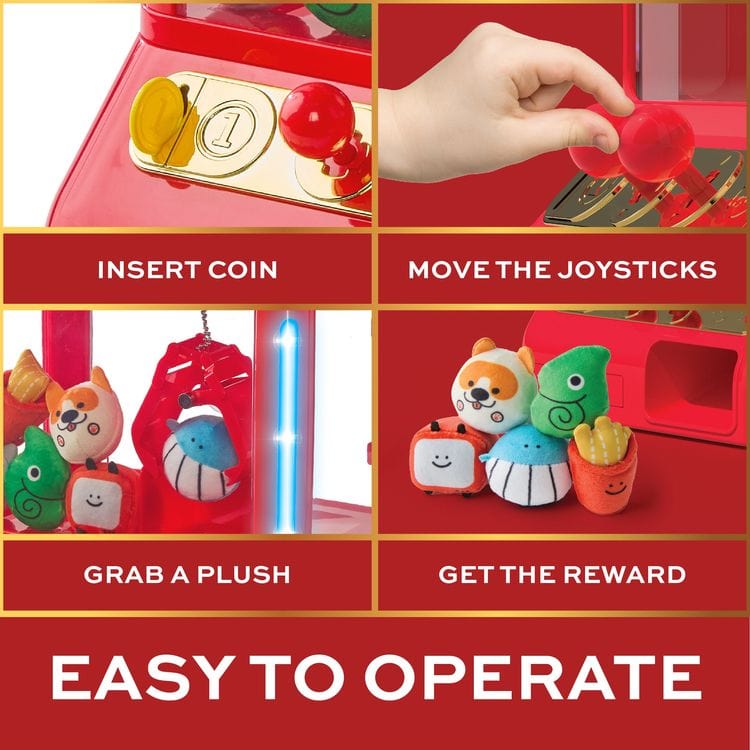 FAO Schwarz STEM Arcade Claw Game with Plush Prizes