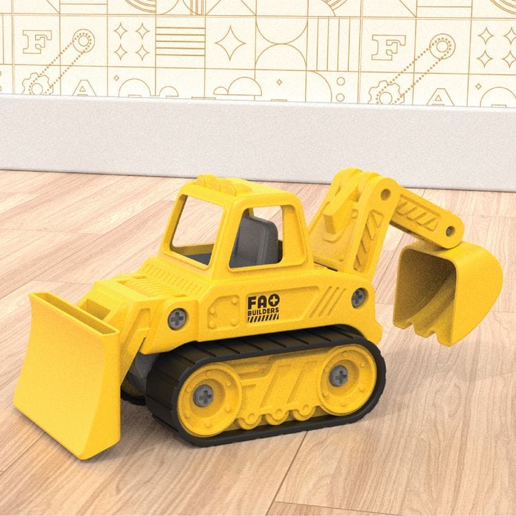 FAO Schwarz STEM Construction Zone Take-A-Part Building Set