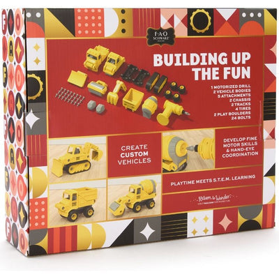 FAO Schwarz STEM Construction Zone Take-A-Part Building Set