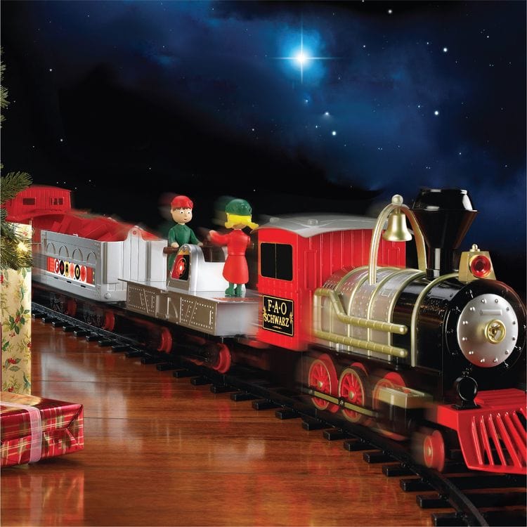 Fao fashion schwarz 30 piece train set brand new