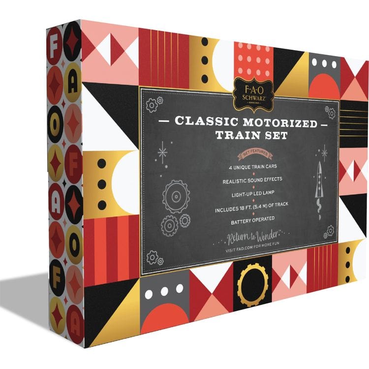 30-Piece Motorized Train Set