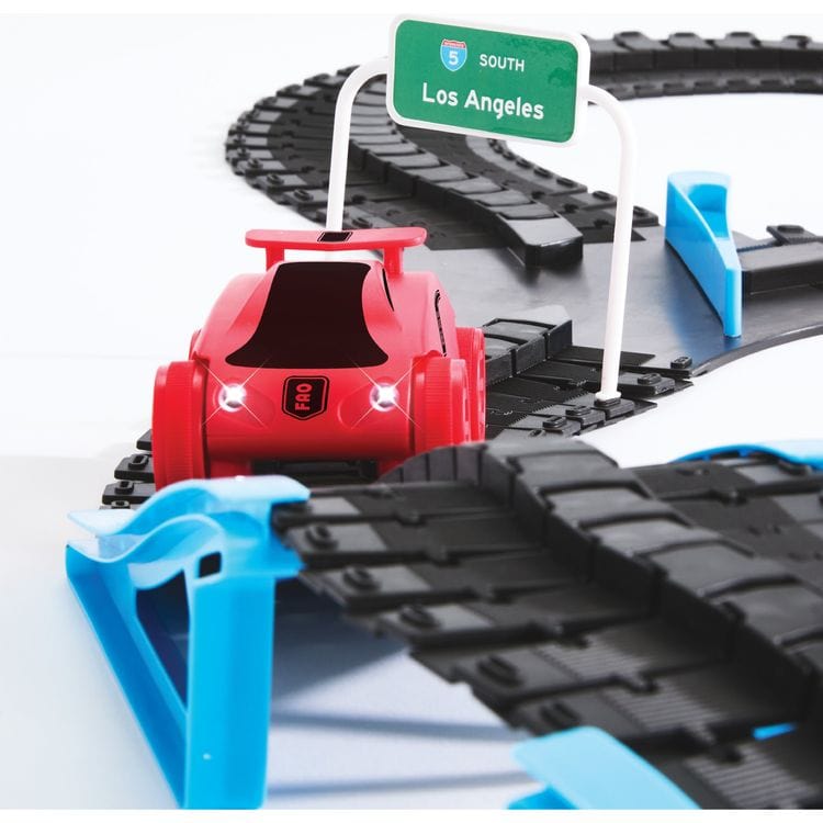 FAO Schwarz Vehicles Build & Race Roadway 287-Piece Flex Track Set