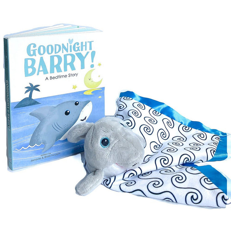 Frankie Dean Preschool Barry the Shark© Dream blanket™ + Bedtime Book