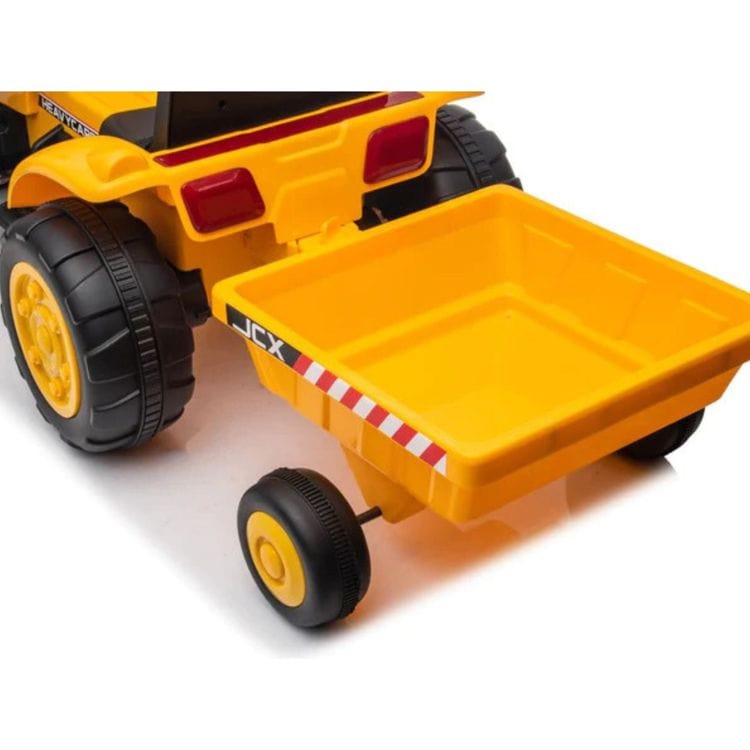 Freddo Outdoor 12V Freddo Excavator 1 Seater Ride on for Kids - Yellow