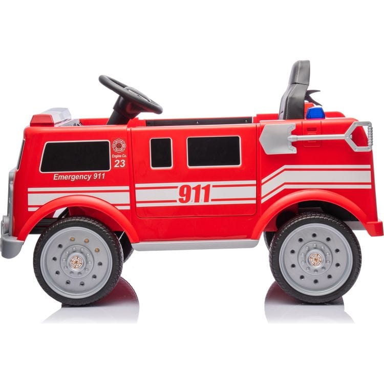 12V Freddo Firetruck 1 Seater Ride On FAO Schwarz