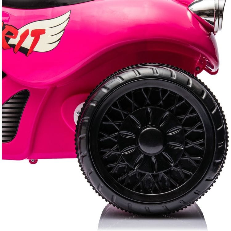 Freddo Outdoor 12V Kids Cruiser 1-Seater Motorcycle - Pink