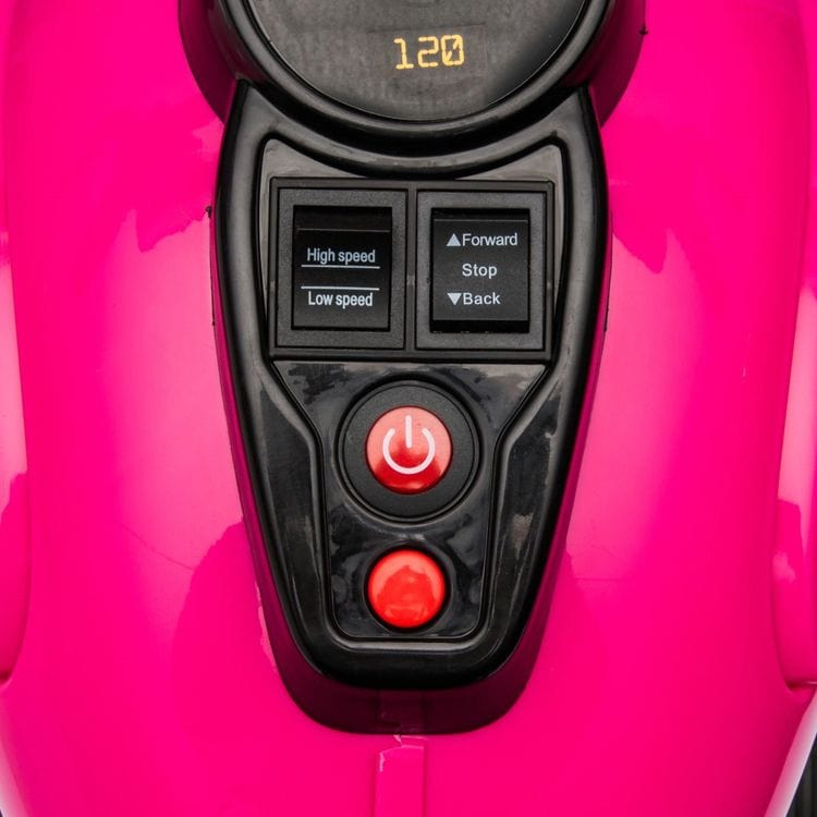 Freddo Outdoor 12V Kids Cruiser 1-Seater Motorcycle - Pink