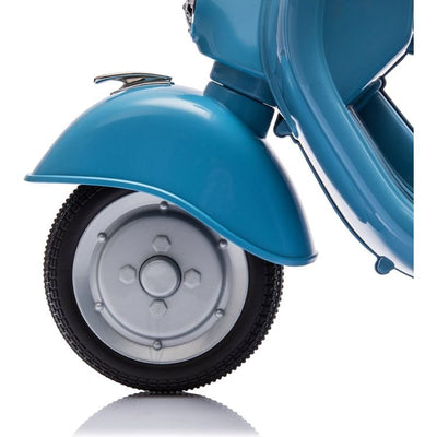 Freddo Outdoor 12V Vespa Electric Ride-On Scooter - Blue