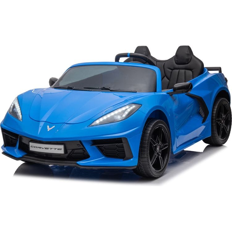 Freddo Outdoor 24V Chevrolet Corvette C8 2 Seater Ride on - Blue