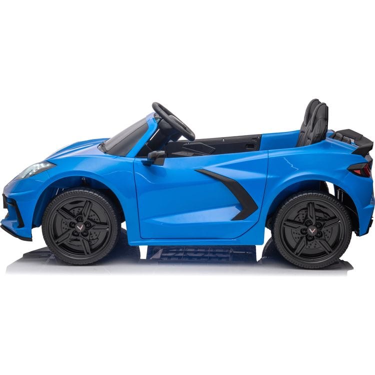 Freddo Outdoor 24V Chevrolet Corvette C8 2 Seater Ride on - Blue